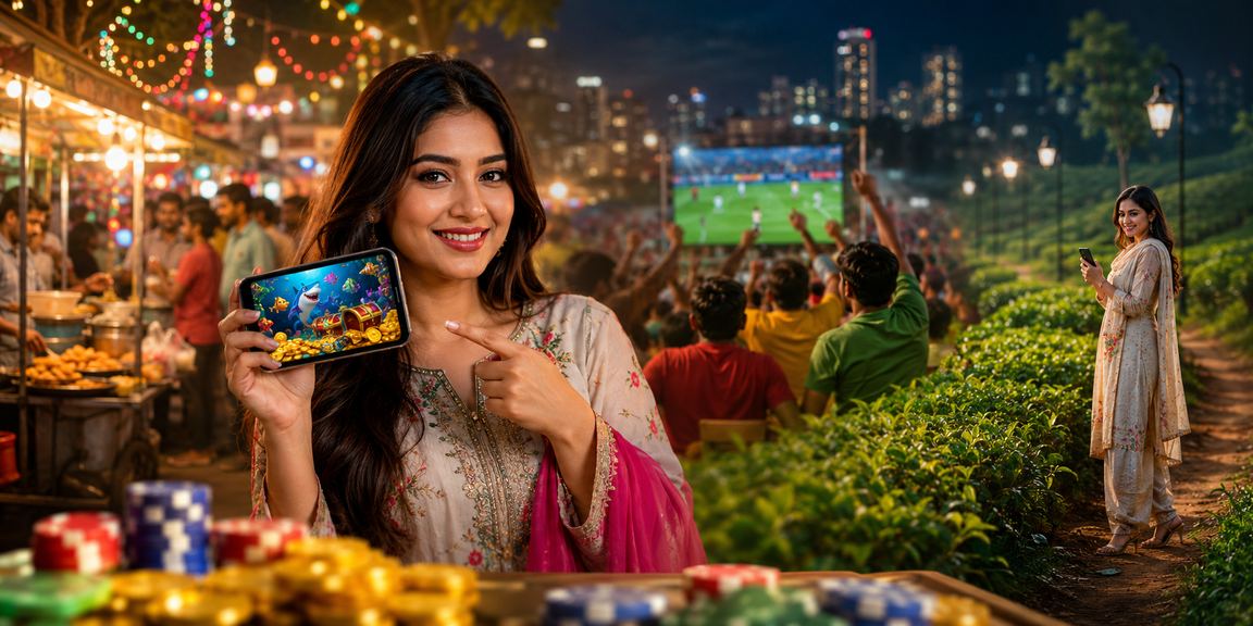 নৌকা মাছ ধরা খেলার দৃশ্য, নরসিংদী চা বাগান